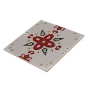 Christmas Folk Nordic Art タイル (側面)