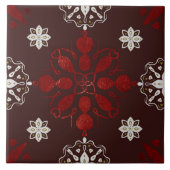 Christmas Folk Nordic Art タイル (正面)