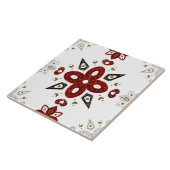 Christmas Folk Nordic Art タイル (側面)