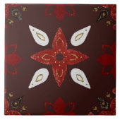 Christmas Folk Nordic Art タイル (正面)