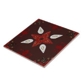 Christmas Folk Nordic Art タイル (側面)