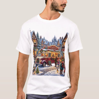 Christmas Food Truck Tシャツ