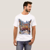 Christmas Food Truck Tシャツ (正面フル)