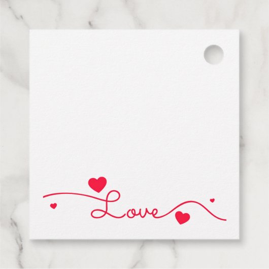 Christmas for love フェイバータグ (裏面)