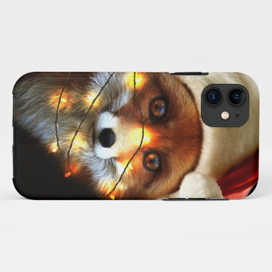 Christmas fox Case-Mate iPhoneケース (裏面(横))