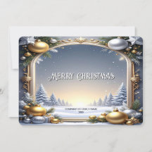 Christmas Frame Holiday Card