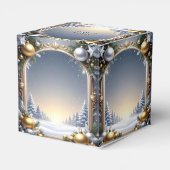 Christmas Frame Holiday Favor Box フェイバーボックス (裏面サイド)