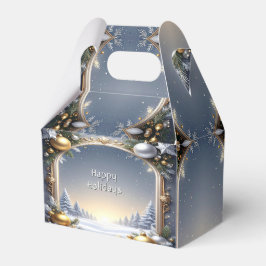 Christmas Frame Holiday Gift Box フェイバーボックス