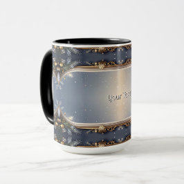 Christmas Frame Holiday Mug マグカップ
