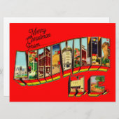 Christmas from Asheville - Large Card シーズンカード (正面/裏面)