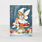 Christmas full of Whimsy and Wonder | Holiday Poem カード (正面)