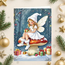 Christmas full of Whimsy and Wonder | Holiday Poem カード
