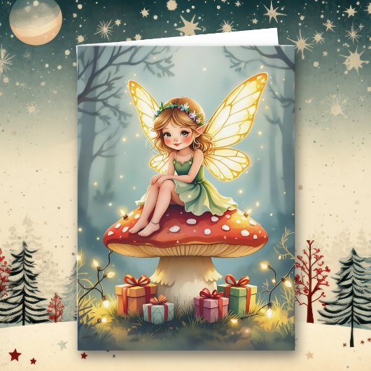 Christmas full of Whimsy and Wonder | Holiday Poem カード