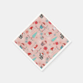 Christmas Fun スタンダードカクテルナプキン (角)