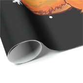 Christmas Funny Bearded Dragon Reindeer  Santa's ラッピングペーパー (ロールコーナー)