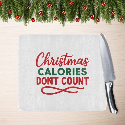 Christmas funny quote diet カッティングボード