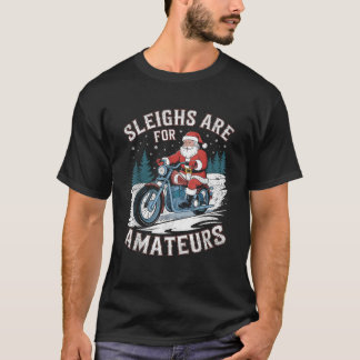 Christmas Funny Santa Claus Humor X Mas Holiday Mo Tシャツ