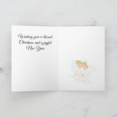 Christmas G Card : Glory To The Newborn King シーズンカード (内部)