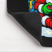 Christmas Gamer Boys Video Game Xmas Funny Santa G マウスパッド (コーナー)