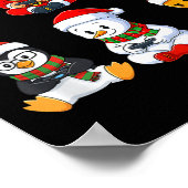 Christmas Gamer Boys Video Games Santa Elf Reindee ポスター (角)