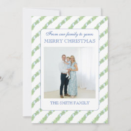 Christmas Garland Grandmillenial Photo シーズンカード