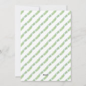 Christmas Garland Grandmillenial Photo シーズンカード (裏面)