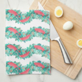 Christmas Garland Kitchen Towel キッチンタオル (四つ折り)