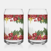 Christmas Garland with Red Bows & Stars ガラス缶 (裏面)