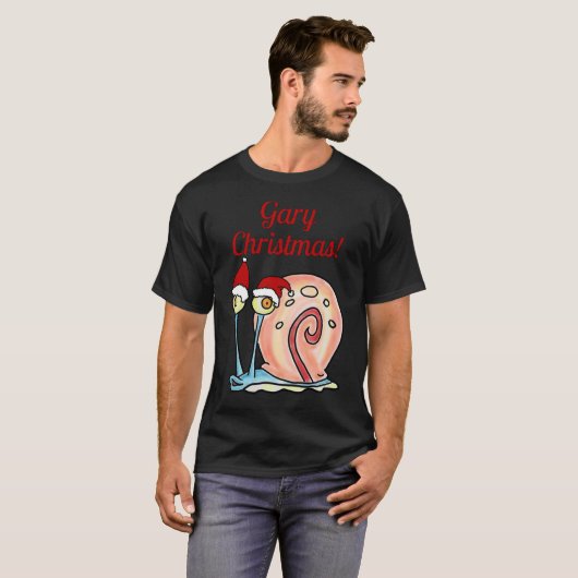 Christmas Gary Spongebob521png521 Tシャツ (正面フル)