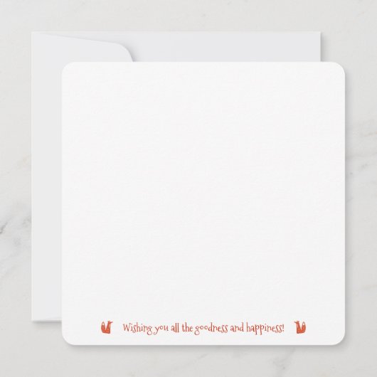 Christmas gathering card (裏面)