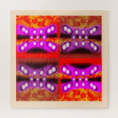 Christmas gems art ジグソーパズル (横)