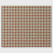 Christmas Geometric Red + Green  ラッピングペーパー (フラット)