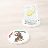 Christmas German Shepherd Coaster: Merry Woofmas コースター (側面)