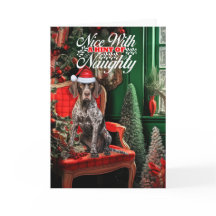 Christmas German Shorthair Pointer Naughty or Nice