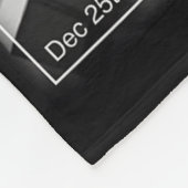 Christmas German Shorthaired Pointer Caught On Cam フリースブランケット (角)