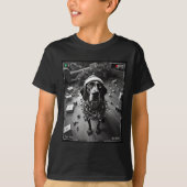 Christmas German Shorthaired Pointer Caught On Cam Tシャツ (正面)
