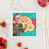 Christmas Getting Lit This Year Cocktail Napkins 2 スタンダードカクテルナプキン (インサイチュ)