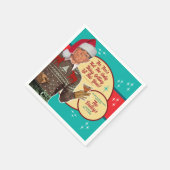 Christmas Getting Lit This Year Cocktail Napkins 2 スタンダードカクテルナプキン (角)