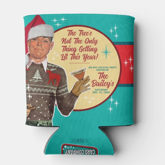 Christmas Getting Lit This Year Drink Cooler 缶クーラー (裏面)