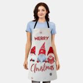 Christmas Gift エプロン (着用した状態)