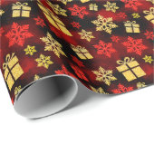 Christmas Gift -01 ラッピングペーパー (ロールコーナー)