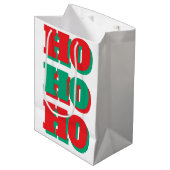 Christmas Gift Bag ミディアムペーパーバッグ (正面アングル)