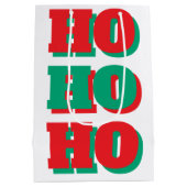 Christmas Gift Bag ミディアムペーパーバッグ (裏面)