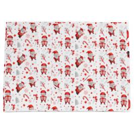 Christmas gift bag ラージペーパーバッグ