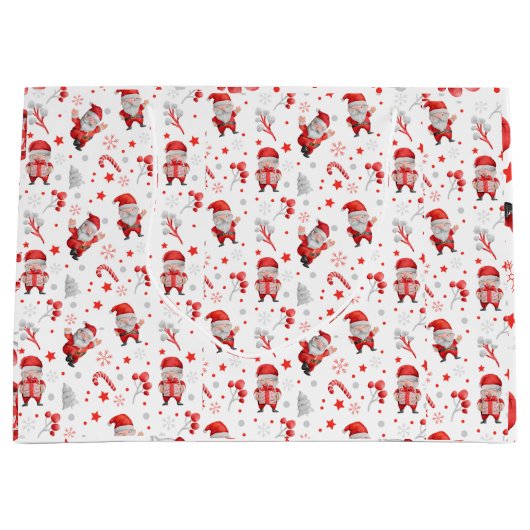 Christmas gift bag ラージペーパーバッグ (正面)