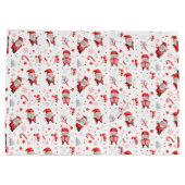 Christmas gift bag ラージペーパーバッグ (裏面)