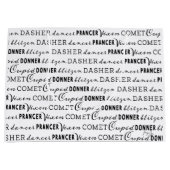 Christmas Gift Bag | Santa's Reindeer ラージペーパーバッグ (正面)