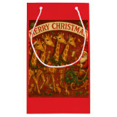 Christmas Gift Bags スモールペーパーバッグ (裏面)