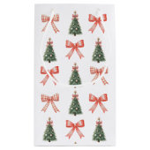 Christmas Gift Bags スモールペーパーバッグ (裏面)