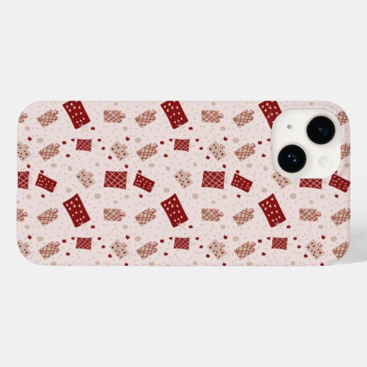 Christmas Gift Boxes Phone Case Case-Mate iPhoneケース (裏面 (横))
